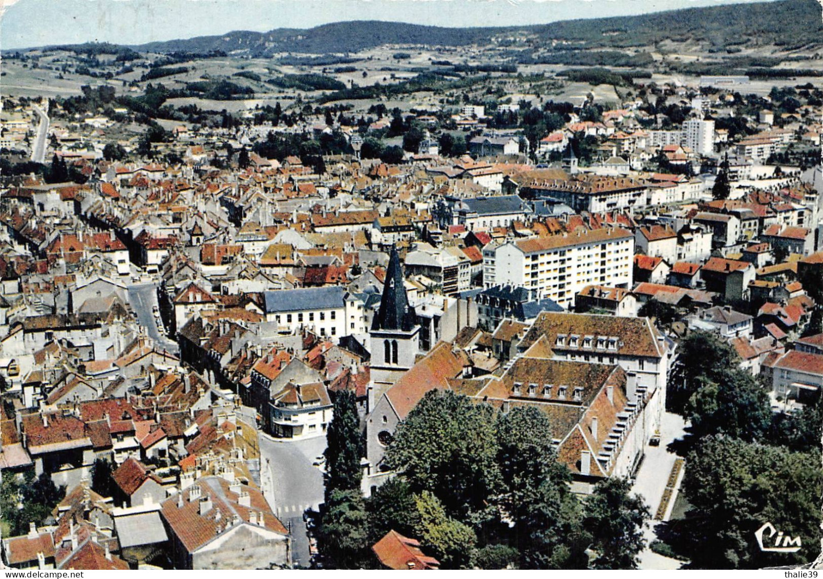 Lons Vue Aérienne Cim 65 21 Préfecture - Lons Le Saunier