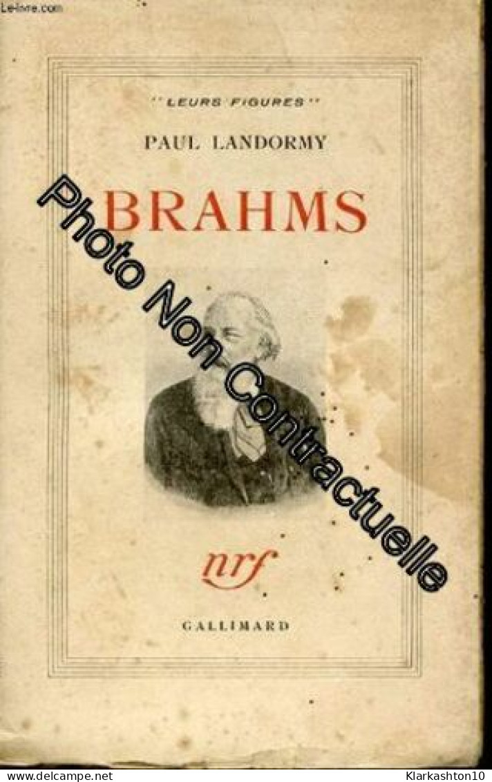 Brahms - Andere & Zonder Classificatie