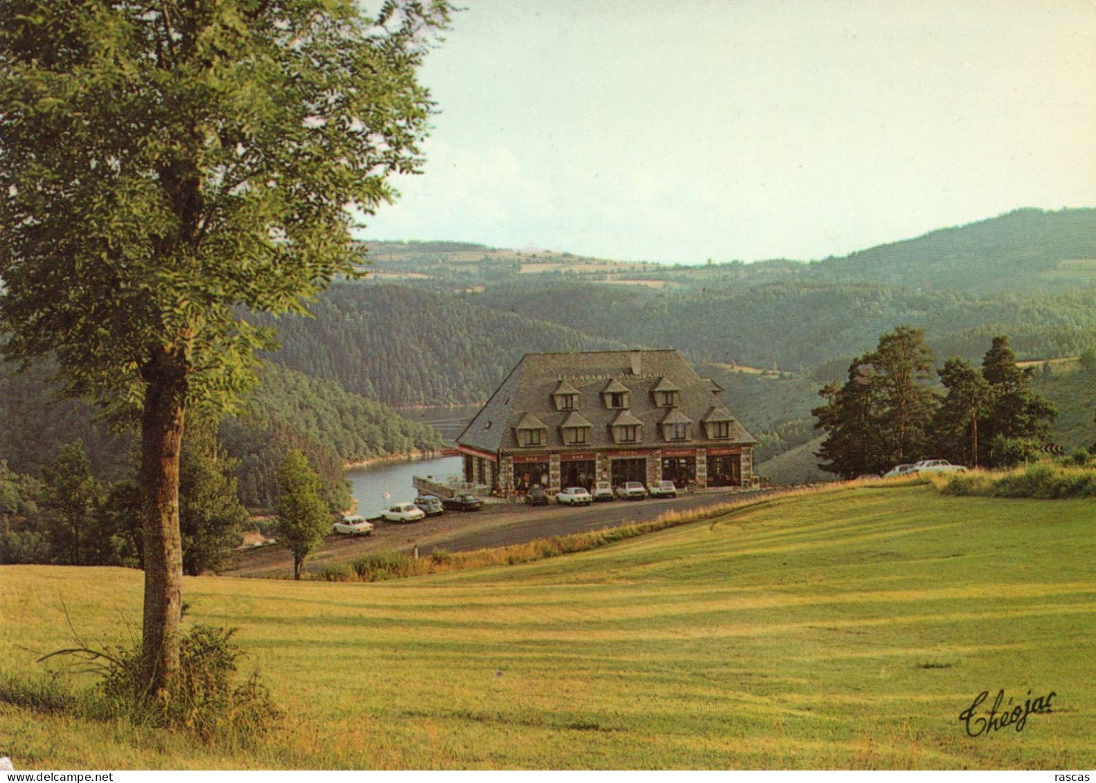 CPM - P - CANTAL - ANGLARS DE SAINT FLOUR - HOTEL PANORAMIC - EN SURPLOMB DU LAC DE GARABIT - Other & Unclassified