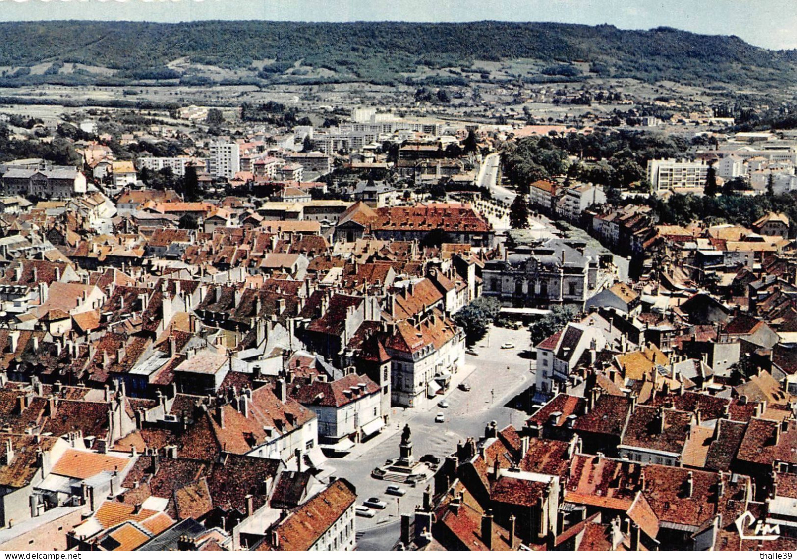 Lons Vue Aérienne Cim 65 24 Kiosque Les Mouillères Zone Industrielle - Lons Le Saunier