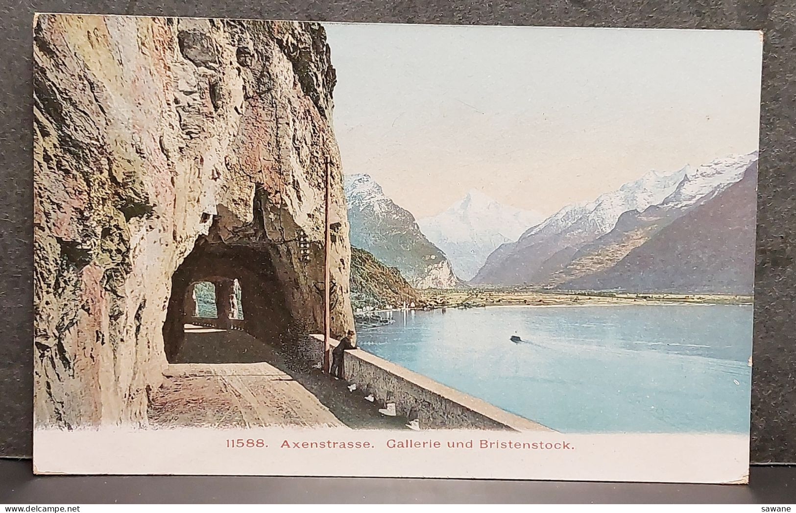 SUISSE, AXENSTRASSE , GALLERIE UND BRISTENSTOCK , LOT 186 - Sisikon