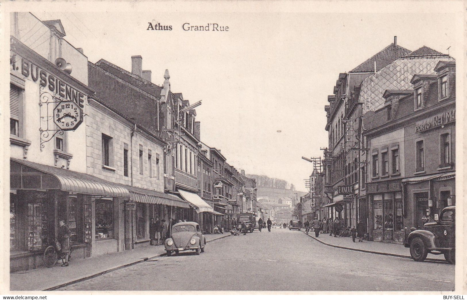 BELGIQUE - RARE - ATHUS - Grand Rue - - Aubange