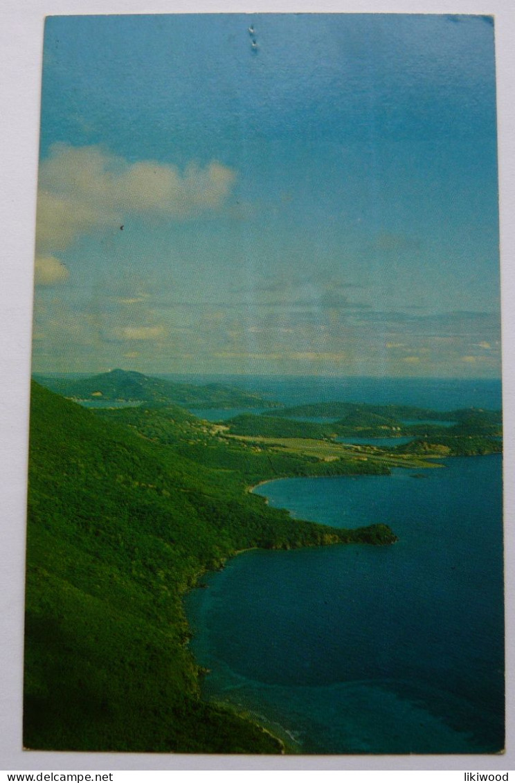 St.Thomas - Virgin Islands - West End Of Island Showing Airport - Vierges (Iles), Amér.