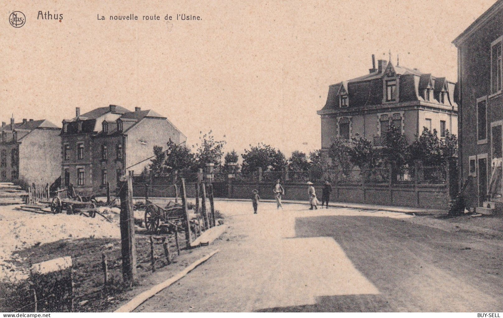 BELGIQUE - ATHUS - Route De L'Usine - - Aubange