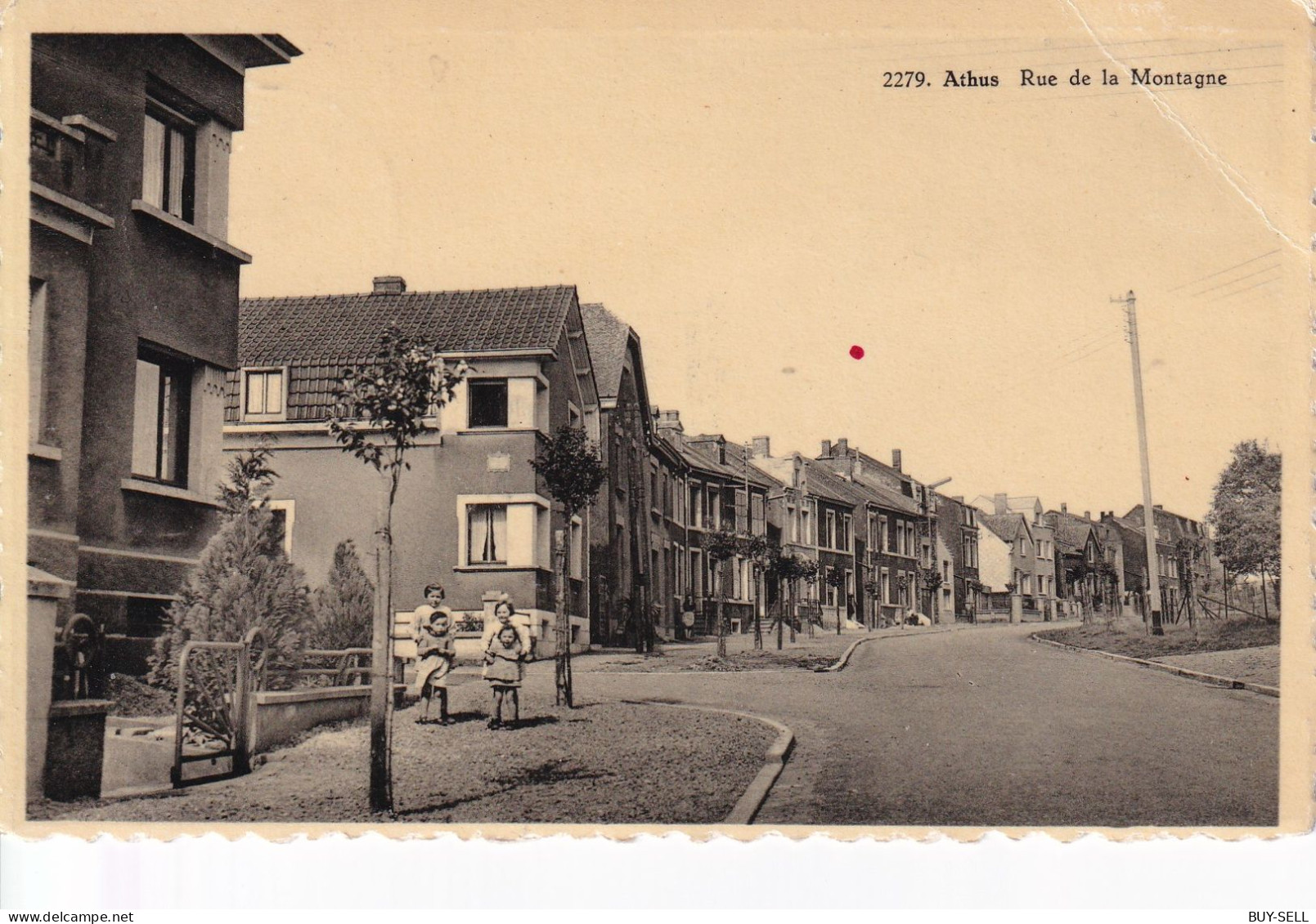 BELGIQUE - TRES RARE - ATHUS - Rue De La Montagne - - Aubange