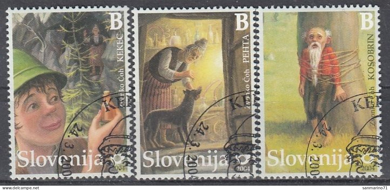 SLOVENIA 459-461,used,hinged - Slowenien