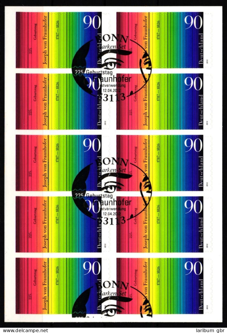 BRD Bund 2848 Gestempelt Als Folienblatt Mit Sonderstempel #KU342 - Sonstige & Ohne Zuordnung