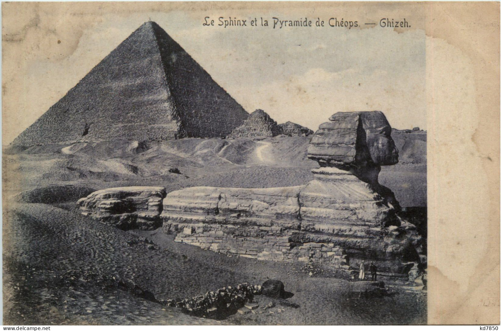 Ghizeh - Le Sphinx - Pirámides