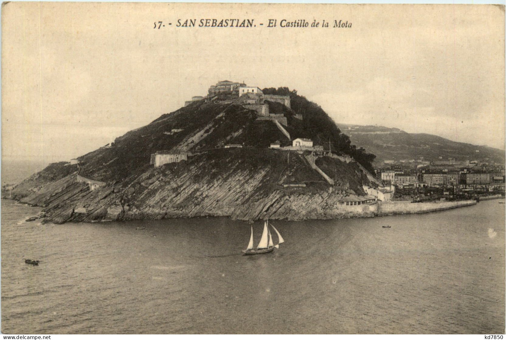 San Sebastian - El Castillo De La Mota - Guipúzcoa (San Sebastián)