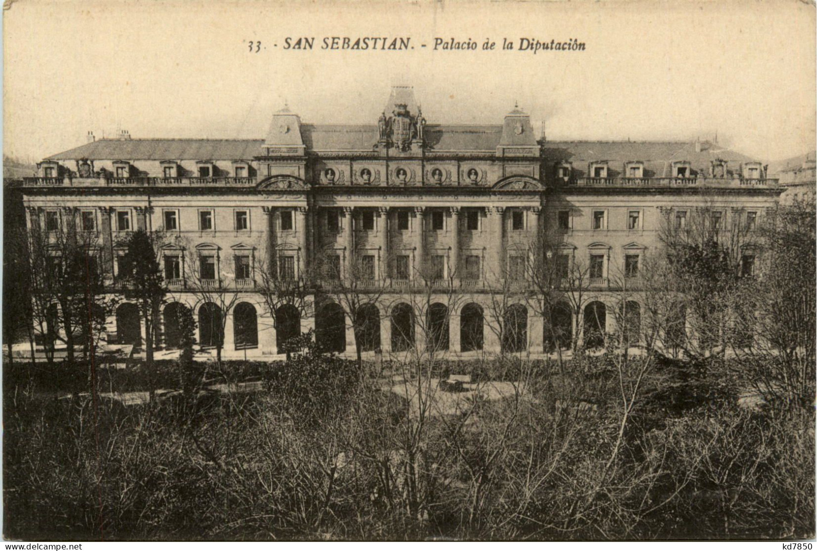 San Sebastian - Palacio De La Diputacion - Guipúzcoa (San Sebastián)