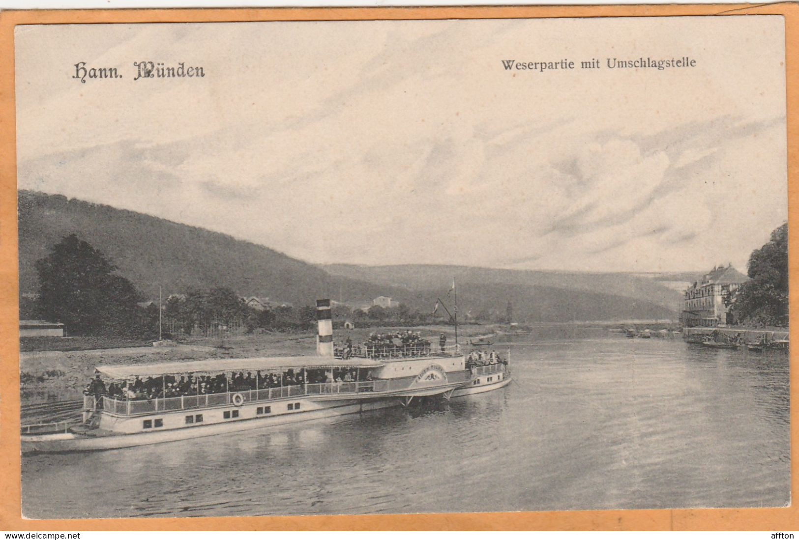 Hannoversch Muenden Germany 1907 Postcard - Hannoversch Muenden