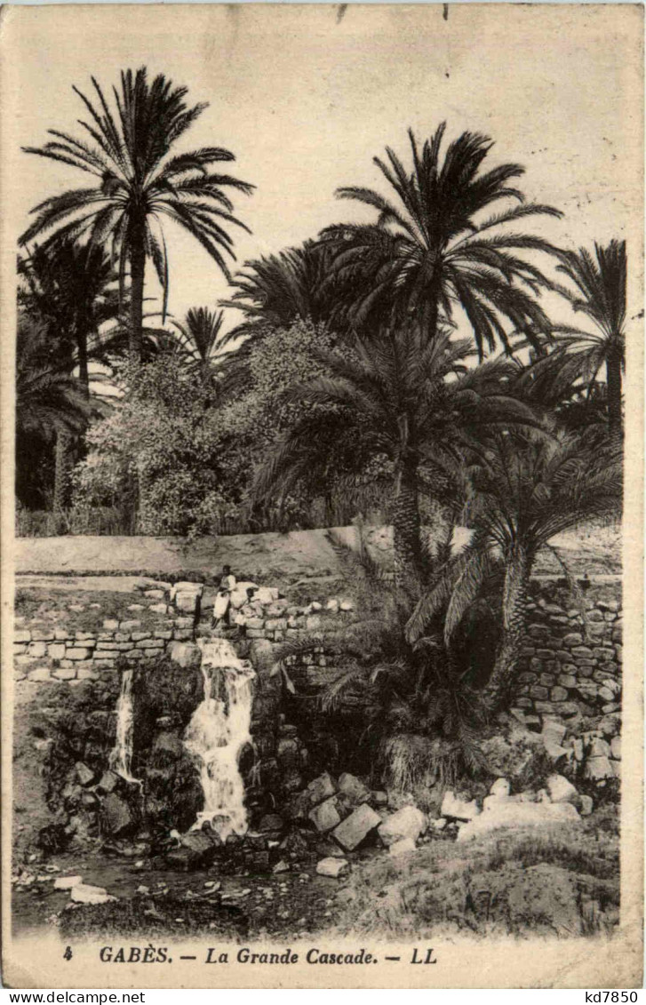 Gabes - La Grande Cascade - Tunisie