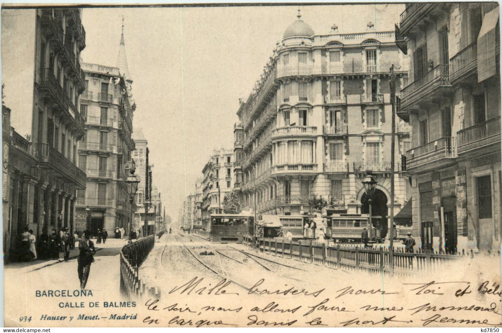 Barcelona - Calle De Balmes - Barcelona