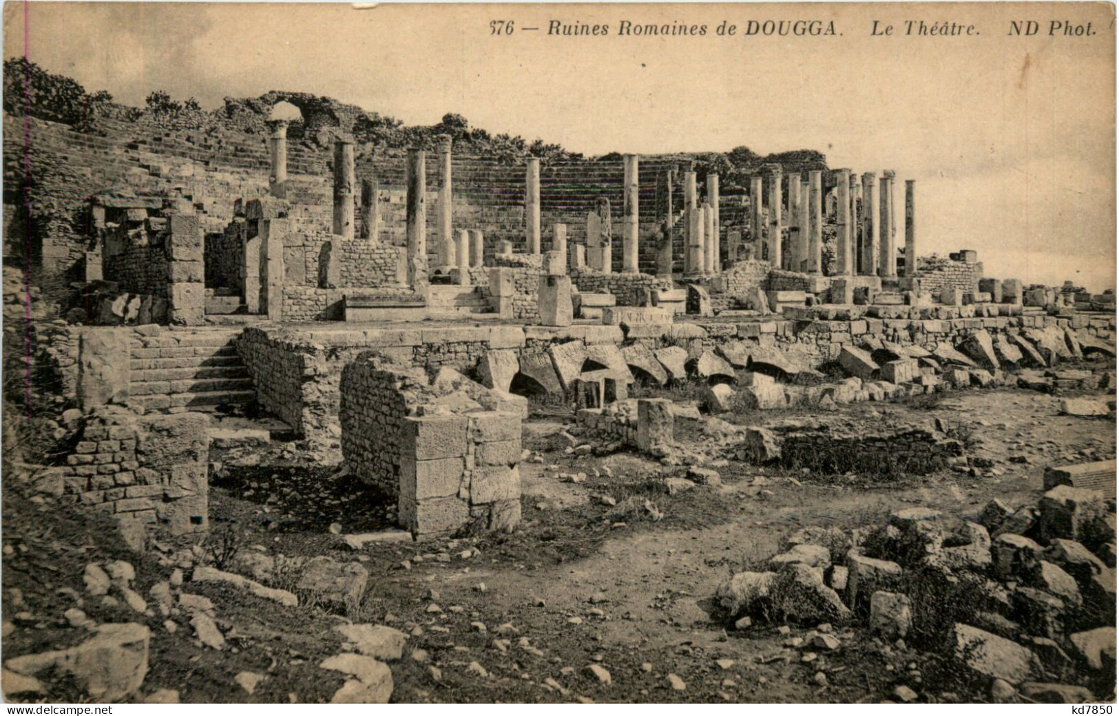 Ruines Dougga - Tunisie