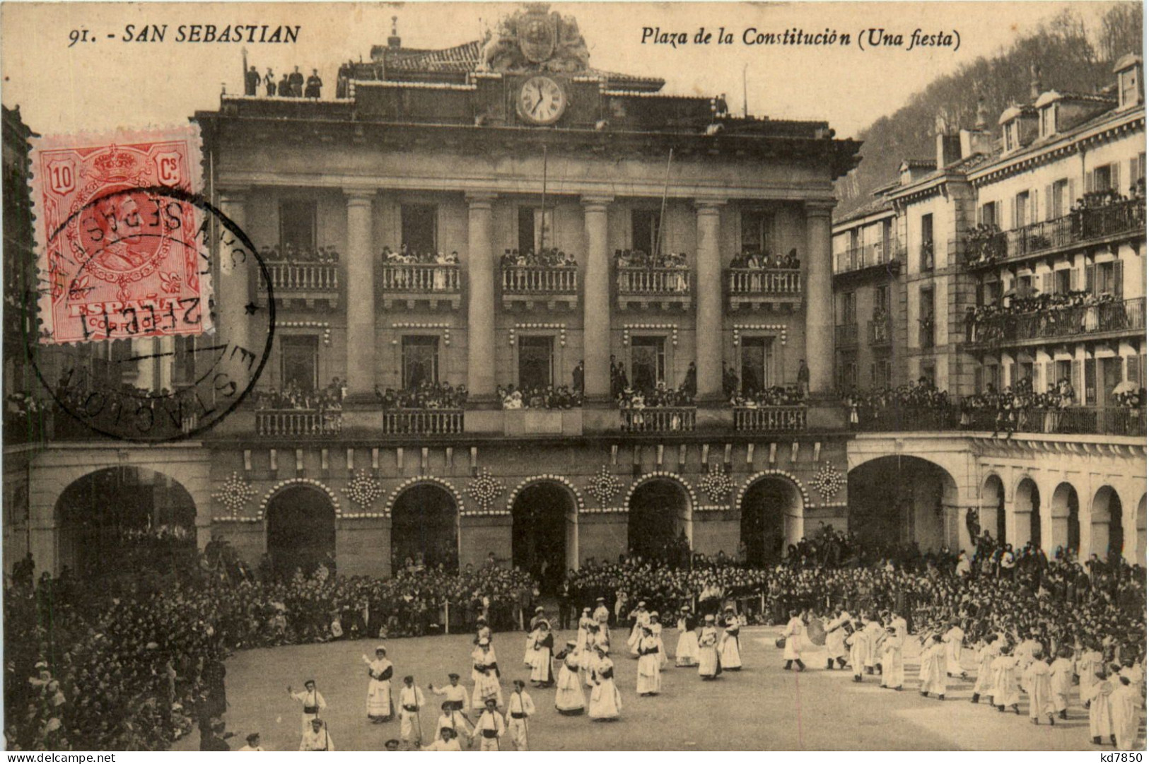 San Sebastian - Plaza De La Constitucion - Guipúzcoa (San Sebastián)