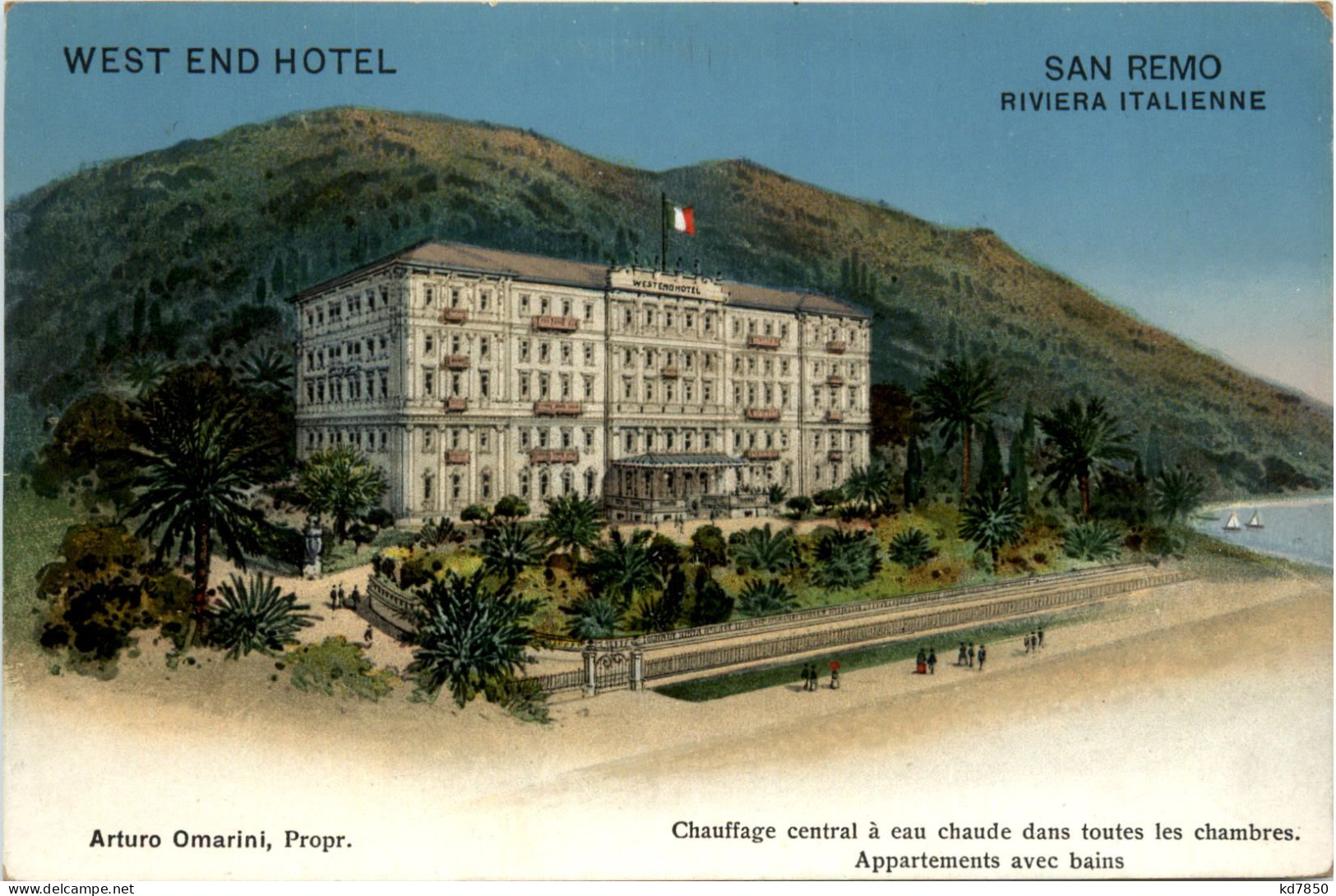 San Remo - West End Hotel - San Remo