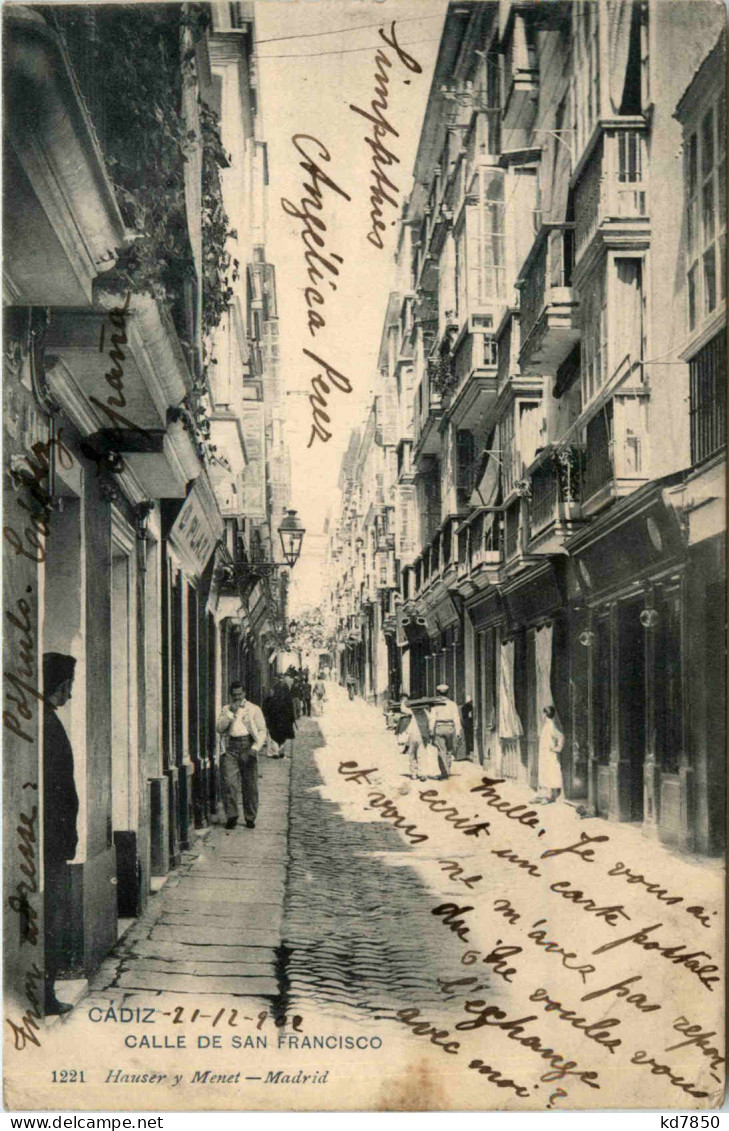 Cadiz - Calle De San Francisco - Cádiz