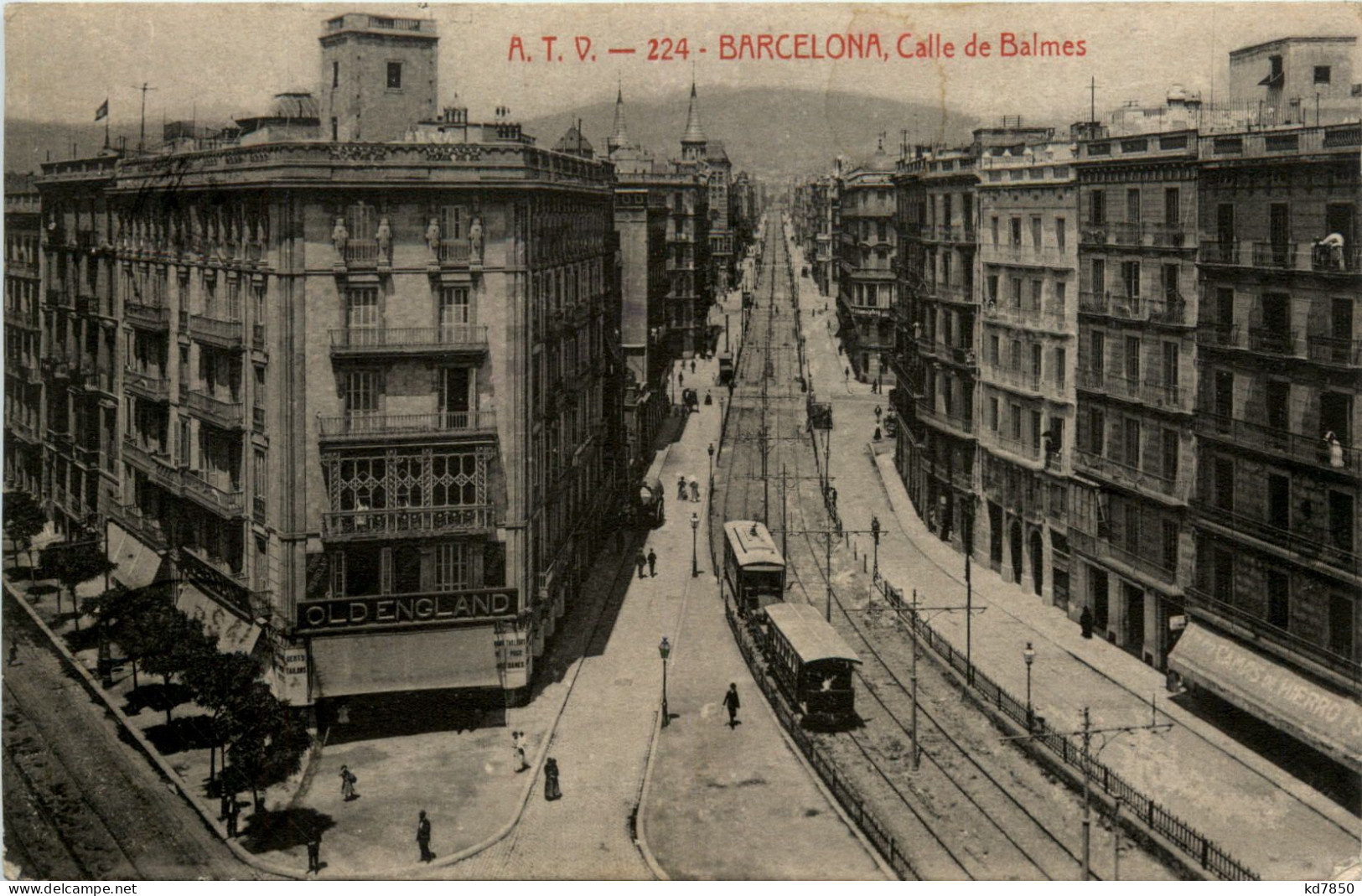 Barcelona - Calle De Balmes - Barcelona