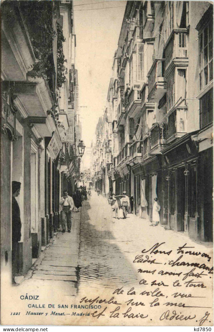 Cadiz - Calle De San Francisco - Cádiz