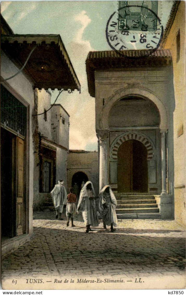 Tunis - Rue De La Medersa - Tunesien