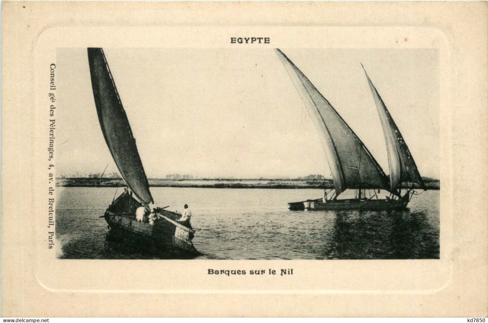 Egypt - Barques Sur Le Nil - Personen