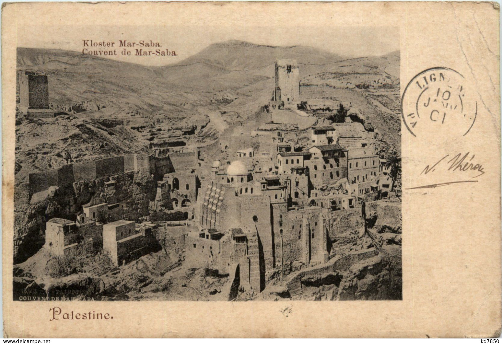 Kloster Mar-Saba - Palestine