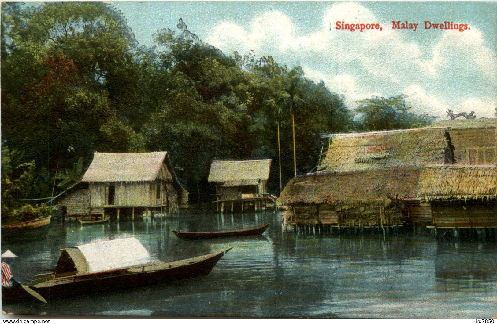 Singapore - Malay Dwellings - Singapur