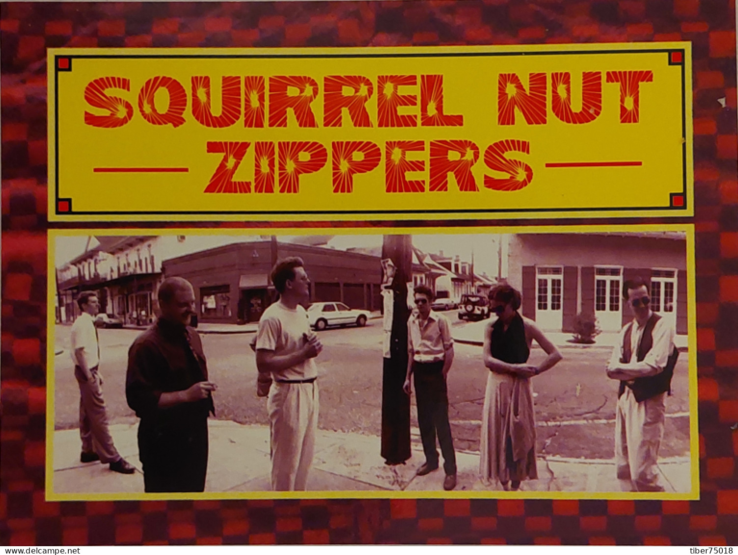 Carte Postale (Tower Records) Squirrel Nut Zippers "Hot" (groupe De Musique) - Publicité