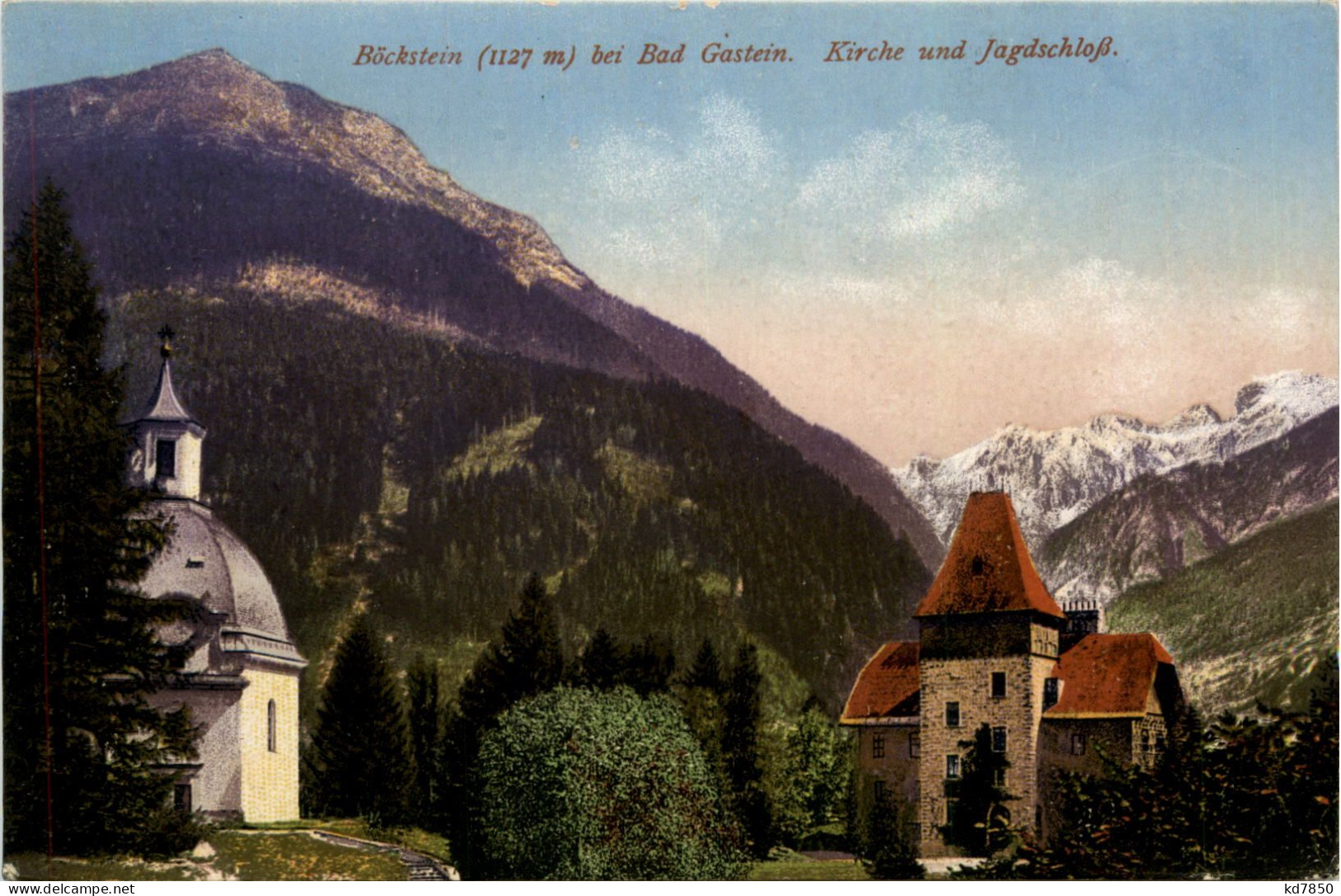 Böckstein Bei Bad Gastein, Kirche Und Jagdschloss - St. Johann Im Pongau