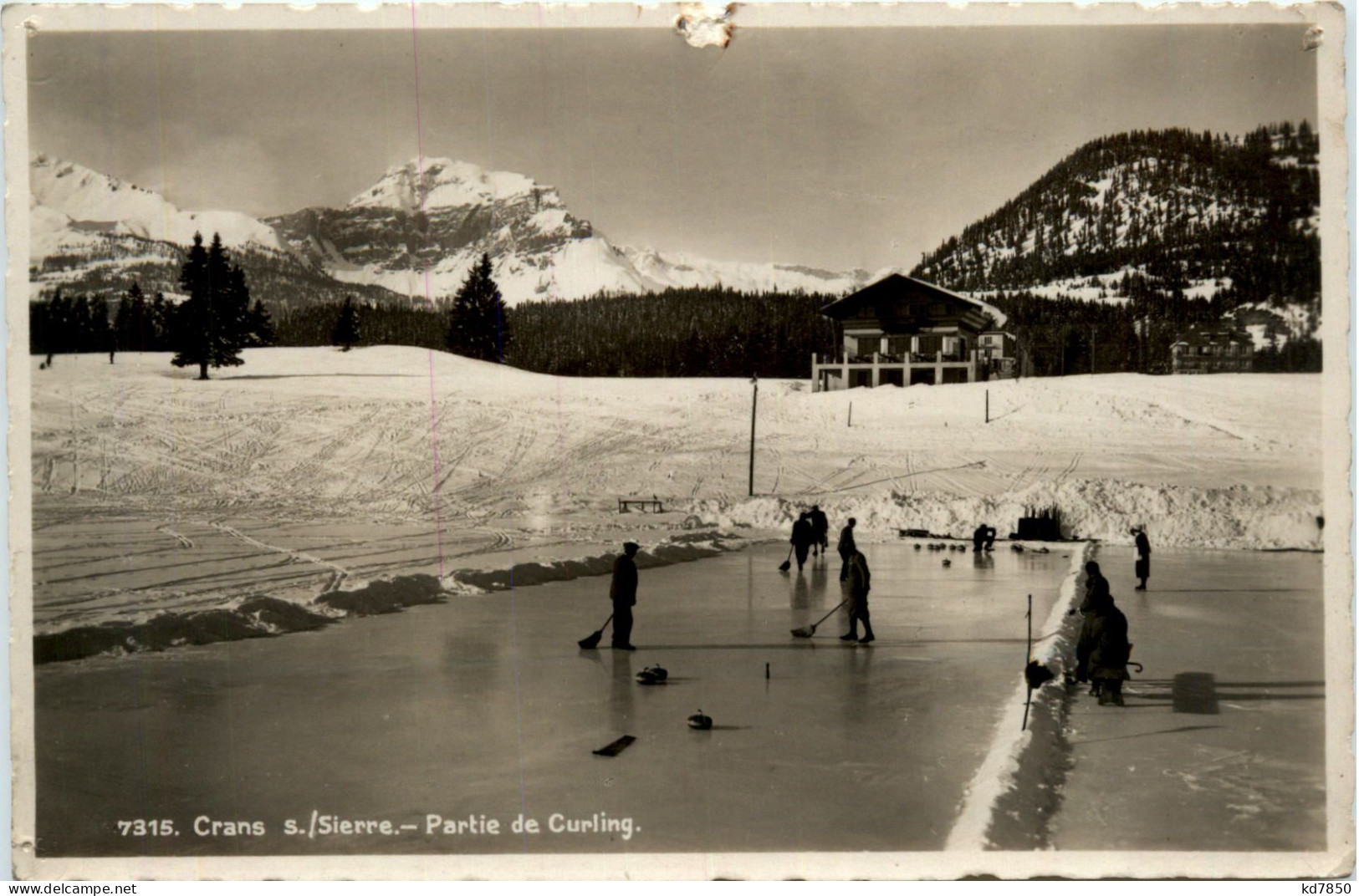 Crans Sur Sierre - Partie De Curling - Sierre