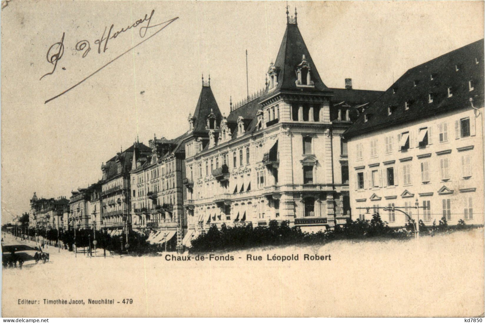 Chaux De Fonds - Rue Leopold Robert - La Chaux-de-Fonds