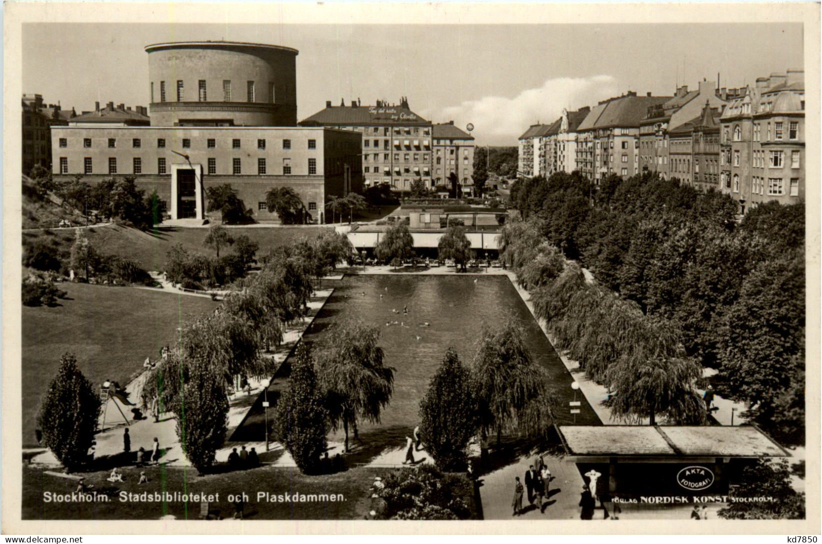 Stockholm - Stadsbiblioteket - Schweden