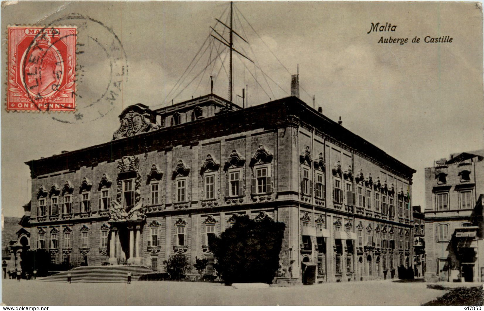 Malta - Auberge De Castille - Malte