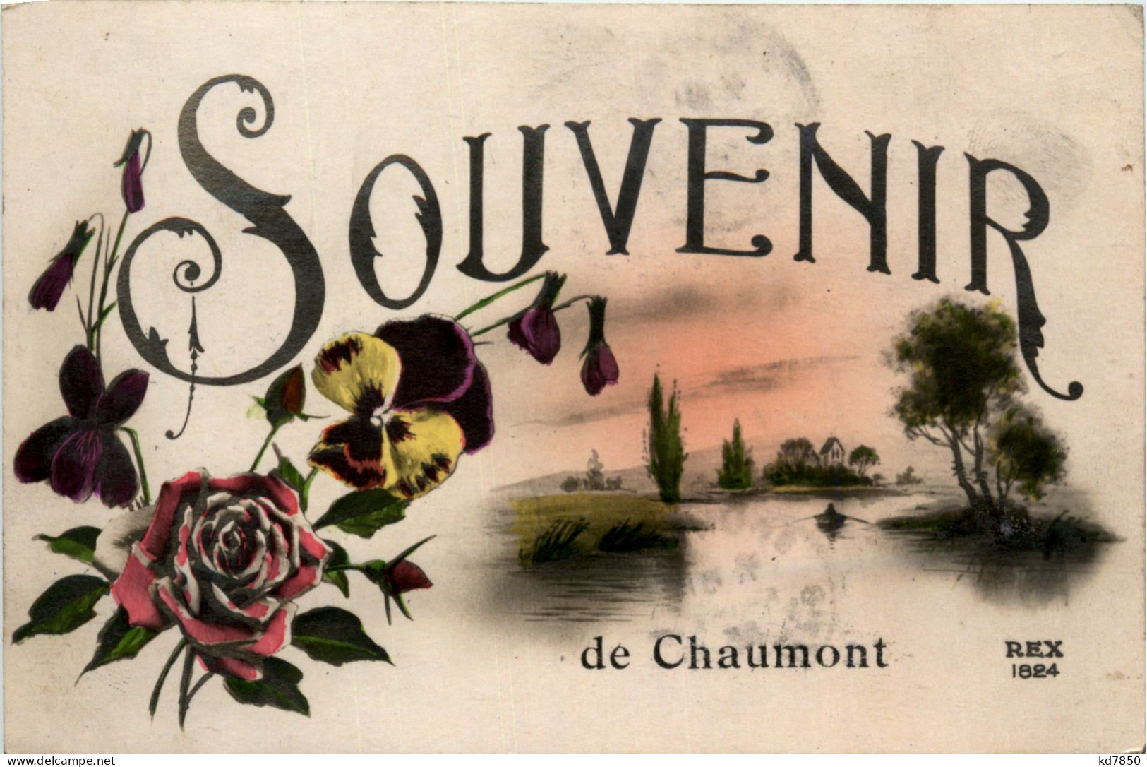 Souvenir De Chaumont - Autres & Non Classés