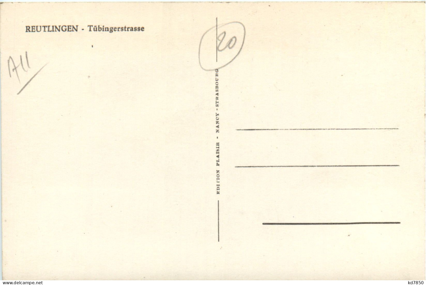 Reutlingen - Tübingerstrasse - Reutlingen