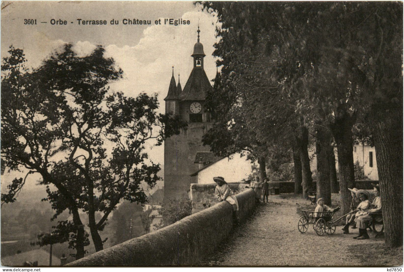Orbe - Terasse Du Chateau - Orbe