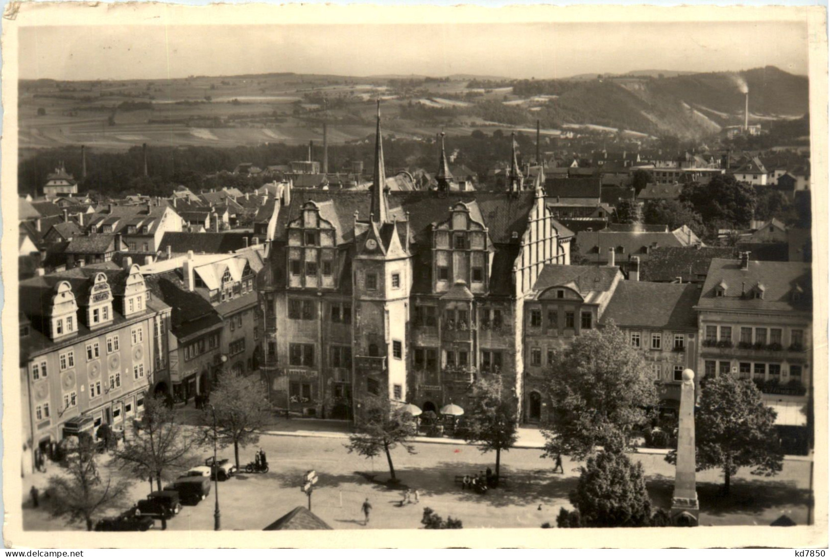 Saalfeld, Blick Auf Rathaus - Saalfeld