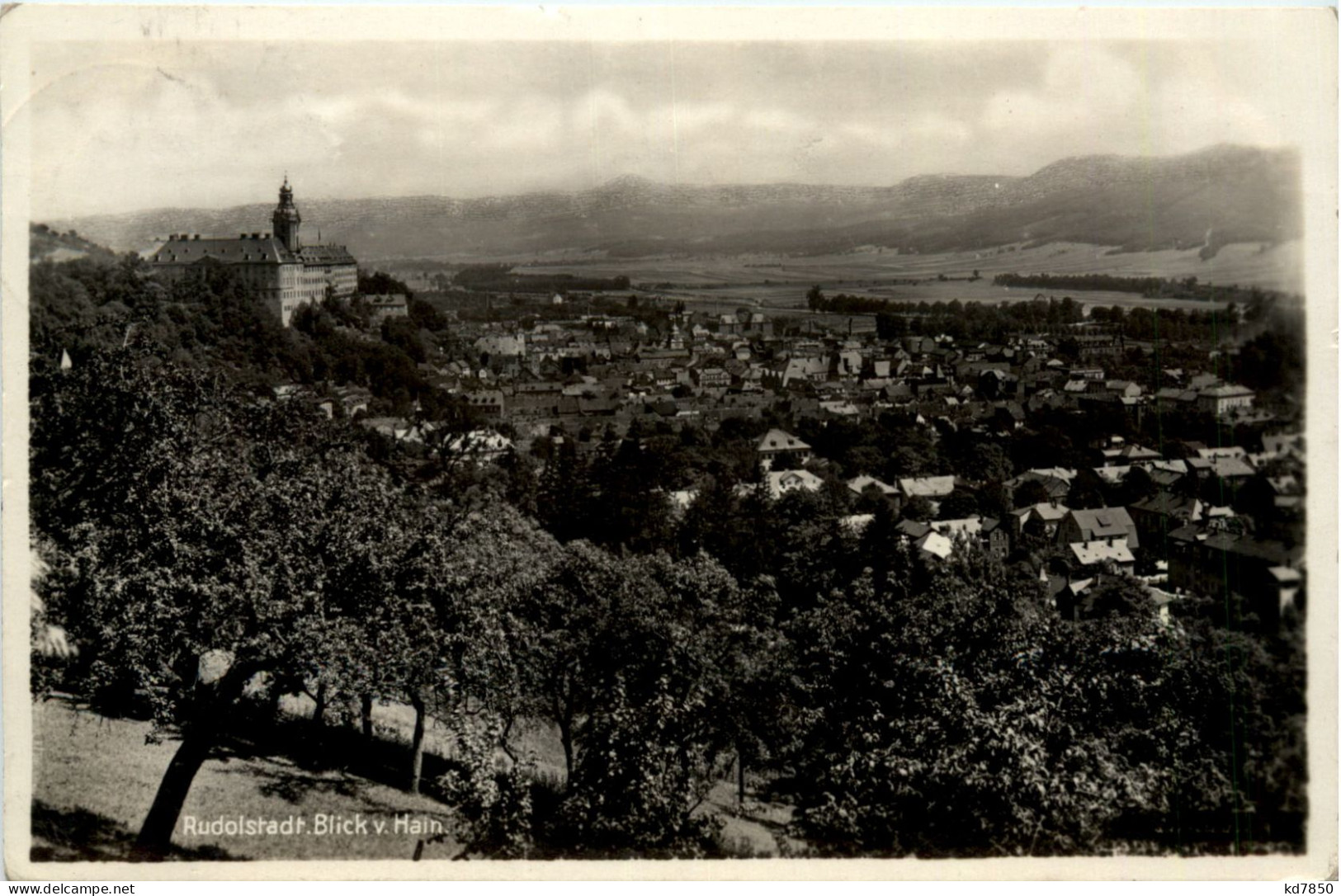 Rudolstadt, Blick Vom Hain - Rudolstadt