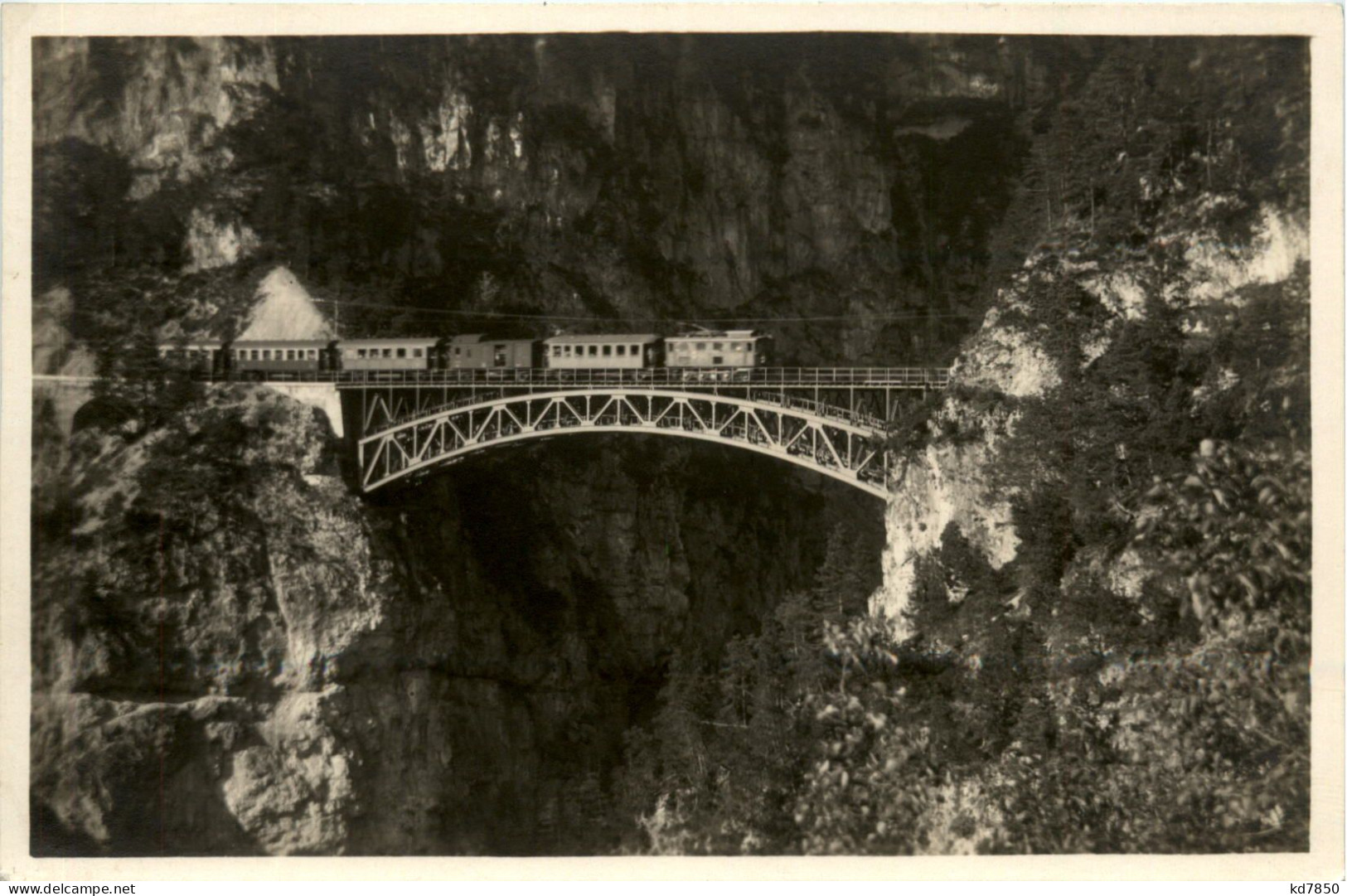 Karwendelbahn, Schlossbachbrücke - Garmisch-Partenkirchen