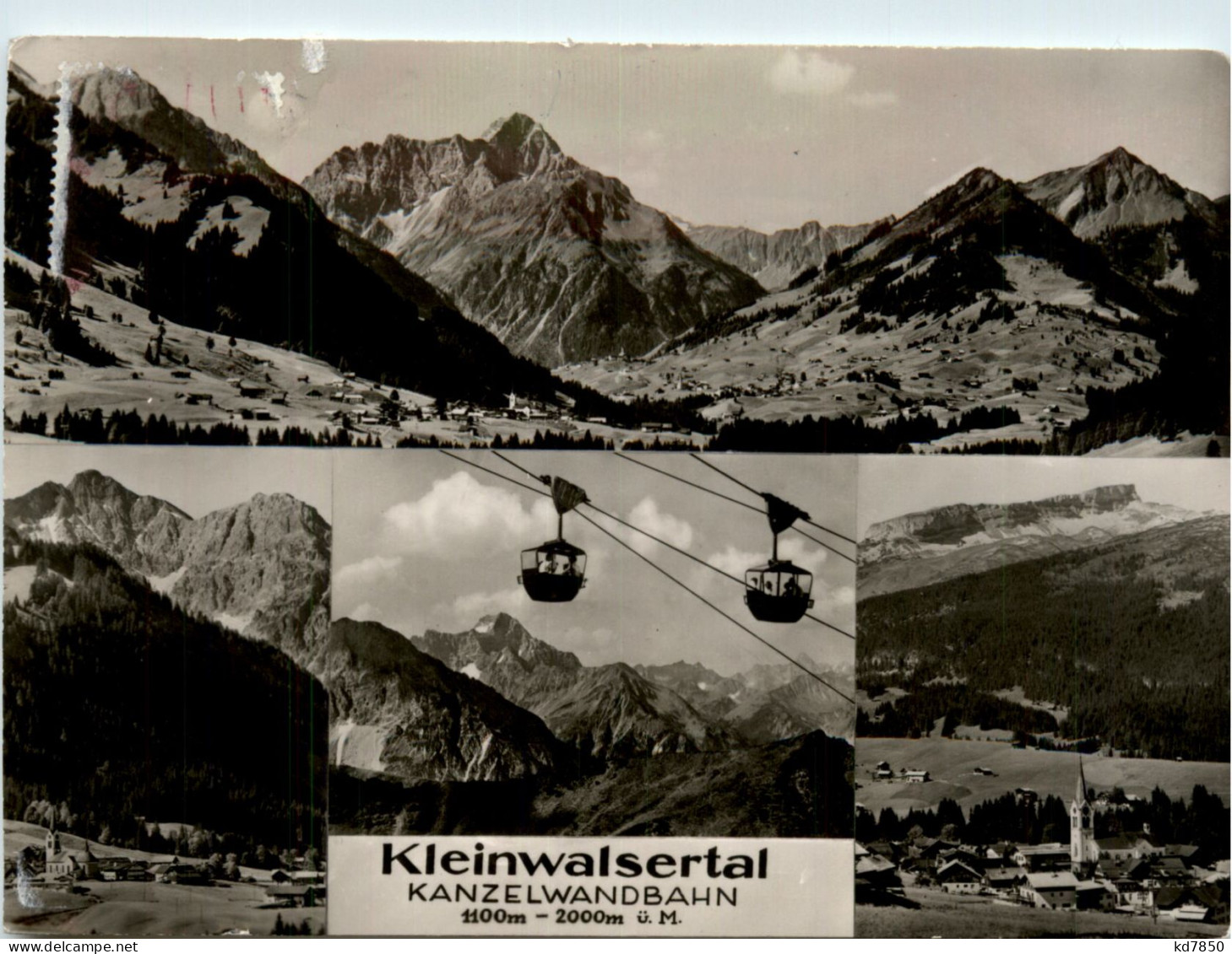 Kleinwalsertal, Kanzelwandbahn, Div. Bilder - Sonstige & Ohne Zuordnung