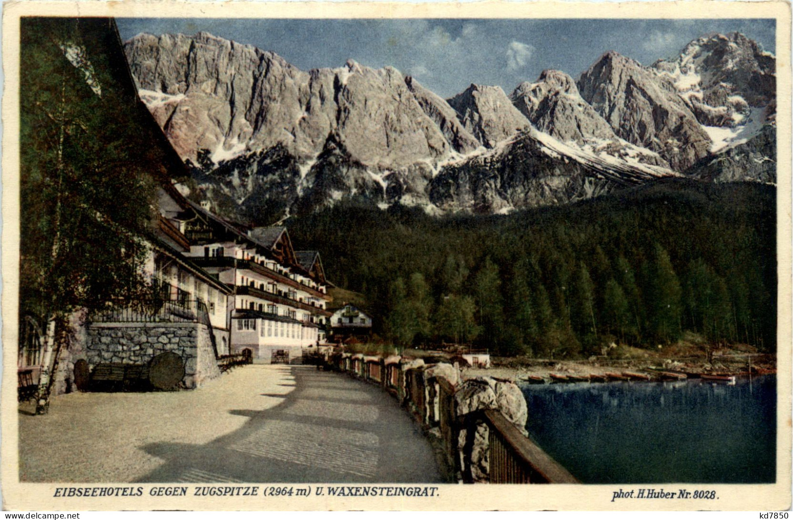 Eibseehotels Gegen Zugspitze Und Waxensteingrat - Garmisch-Partenkirchen