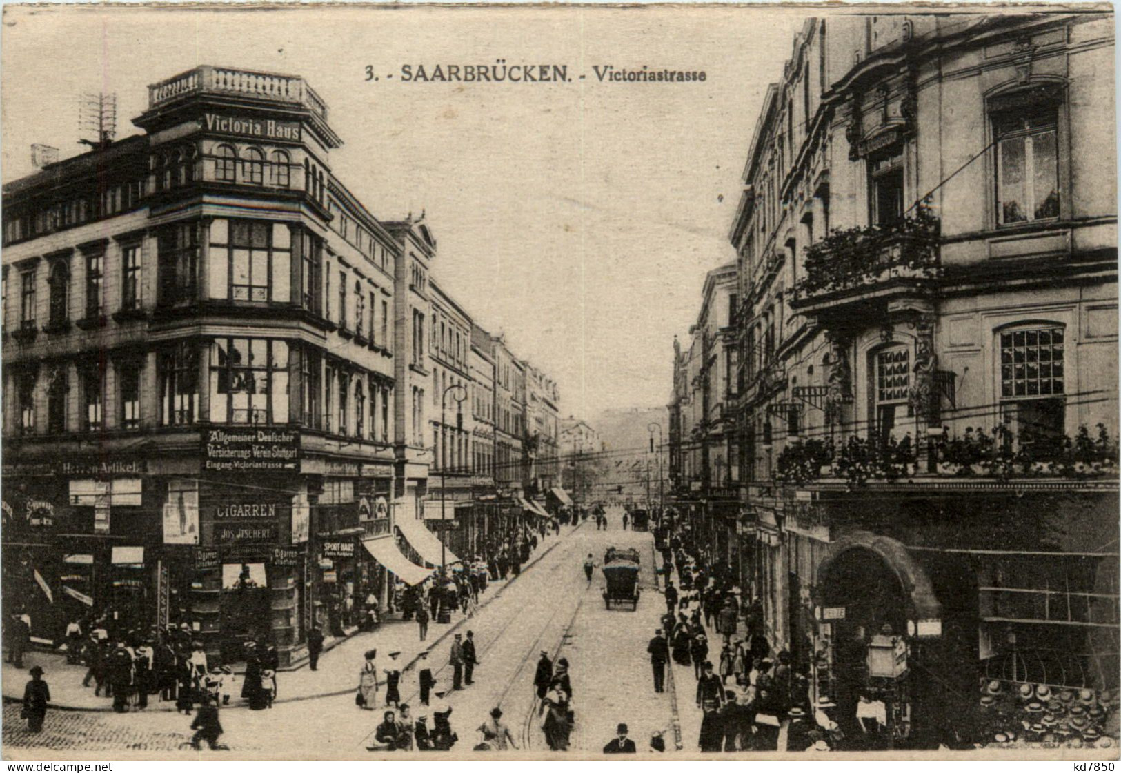 Saarbrücken, Victoriastrasse - Saarbruecken