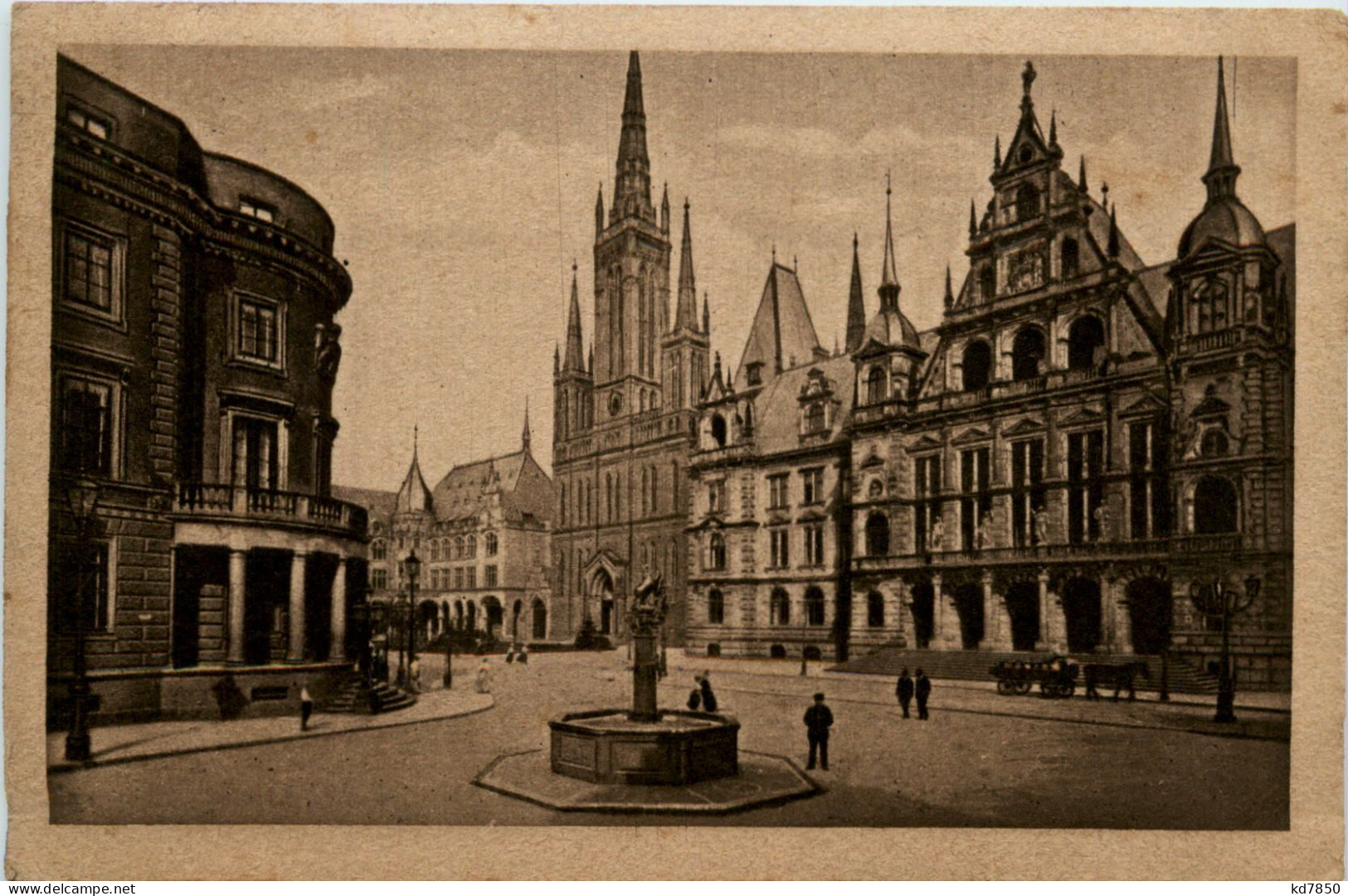 Wiesbaden, Schlossplatz - Wiesbaden