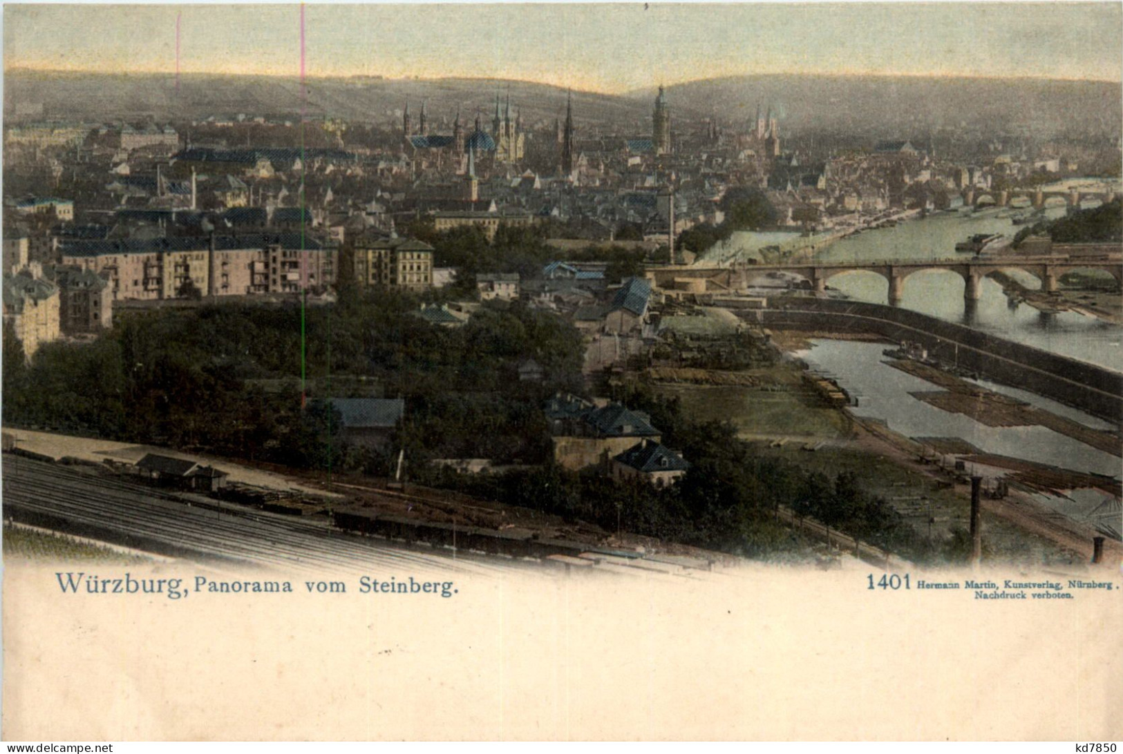 Würzburg, Panorama Vom Steinberg - Wuerzburg