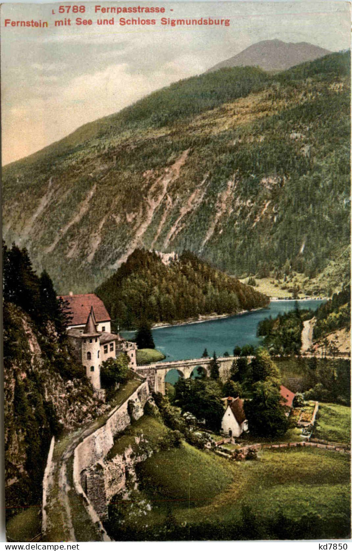 Fernstein Mit See Und Schloss Sigmundsburg - Imst