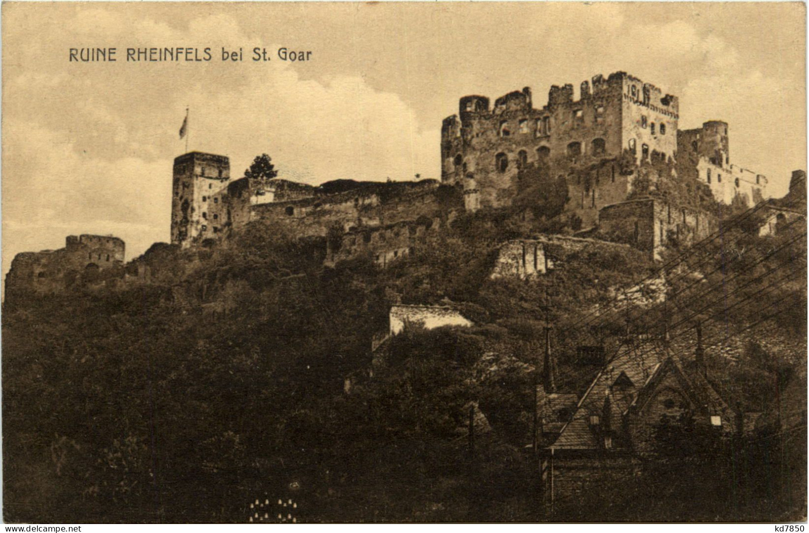 Ruine Rheinfels Bei St. Goar - St. Goar