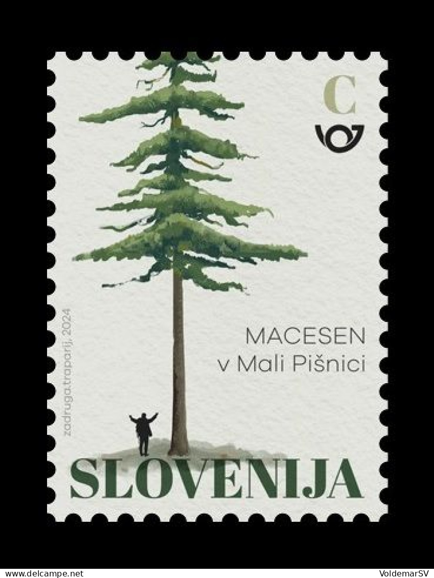 Slovenia 2024 Mih. 1626 Flora. Trees. European Larch MNH ** - Slovenië