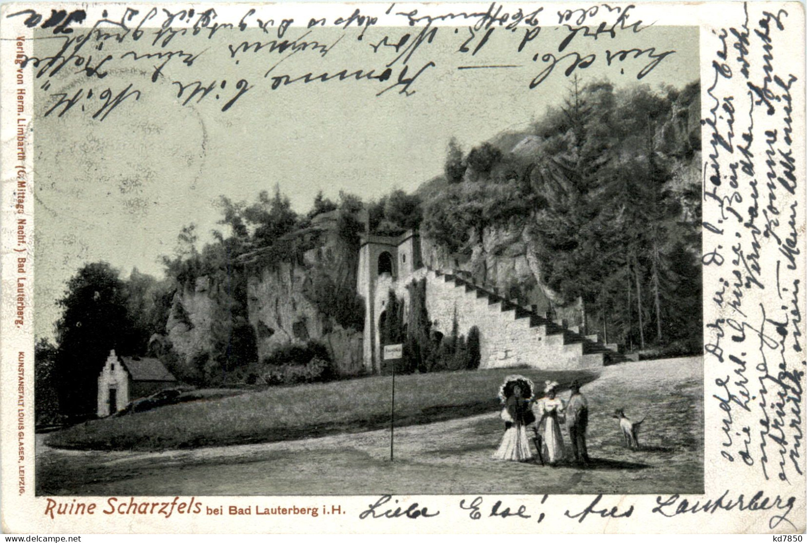 Ruine Scharzfels Bei Bad Lauterberg - Goettingen