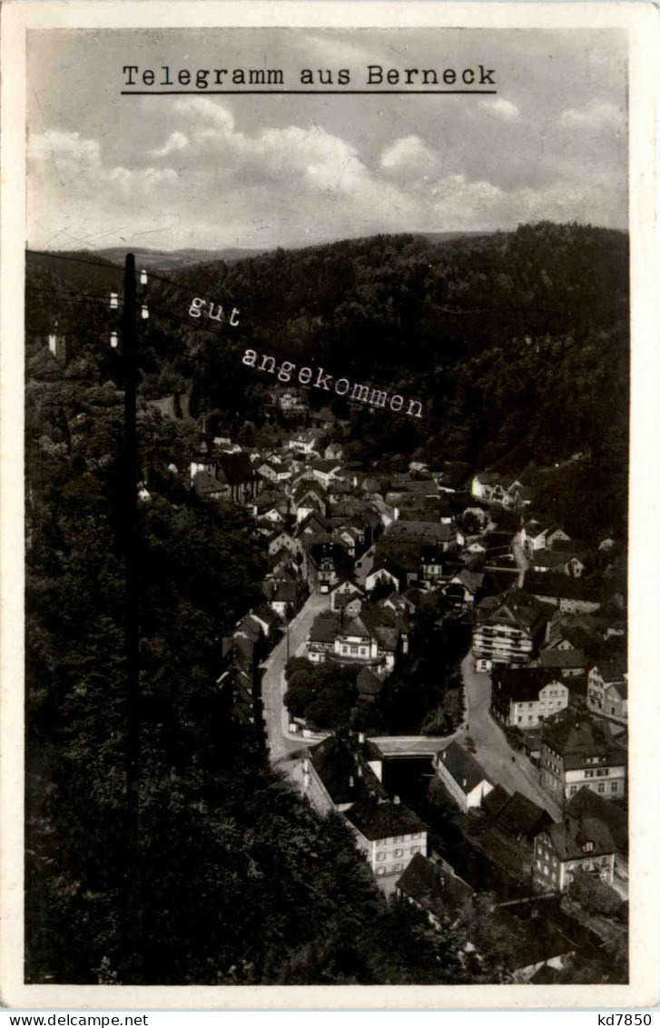 Telegramm Aus Berneck - Bayreuth