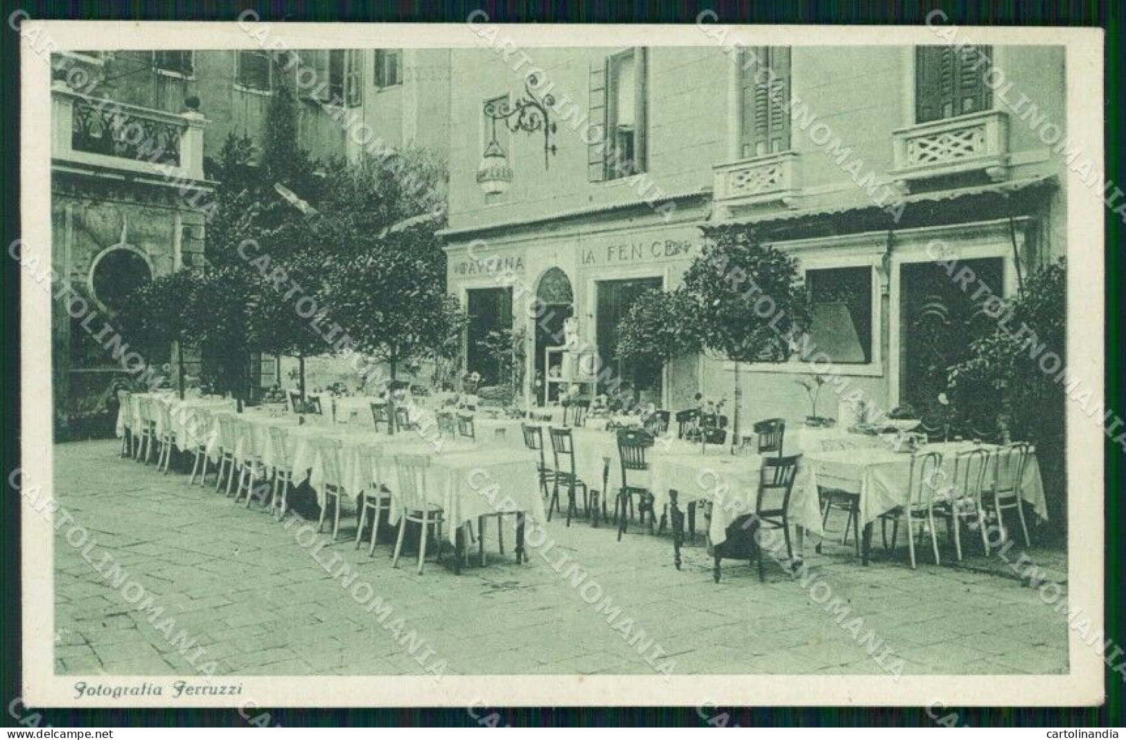 Venezia Città Taverna La Fenice Cartolina RT7459 - Venezia (Venice)